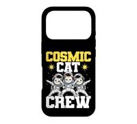 Cosmic Cat Crew Space Cats Astronaut Feline Case for iPhone 17 Pro