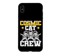 Cosmic Cat Crew Space Cats Astronaut Feline Case for iPhone XS Max