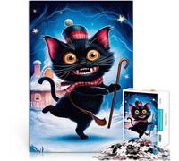 Cosmic Cat JoyJigsaw Puzzles 1000 Pieces for teenagers Learning Educational Toys Family Games Enhance memory 38x26cm