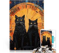 Cosmic CatsJigsaw Puzzles 2000 Pieces for Adults Decompressing Intellectual Educational Toy deal as gifts for the whole family 70x100cm