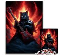 Cosmic Chord Crusaders Jigsaw Puzzles for Adults 1000 Piece Paper Jigsaw Perfect for Birthday ChristmasHalloween Gifts 1000 PCS(38x26cm)