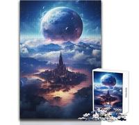 Cosmic Citadel 1000 Piece Jigsaws for Teenagers Fun Learning with Brain Game Perfect Thoughtful Festive Present Size 38x52cm