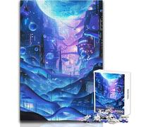 Cosmic City Teenager Jigsaw Puzzles 1000 Pieces Educational Observation Skill Game Perfect Meaningful Festive Gift Size 50x75cm