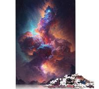 Cosmic Cloud of Galaxies 500 Piece Jigsaw Puzzle for Adult Toy Intellectual Game Educational Game for Adult Stress Relief Home Decoration 500pcs (52x38cm)