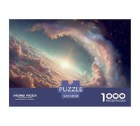 Cosmic Clouds Scenic Sky 1000 Piece Jigsaw Puzzle Paper Puzzle for Adults Night Sky Design Home Gift 52x38cm/1000pcs