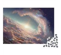 Cosmic Cloudscape View Year in Pictures 1000 Piece with Clean Edges Jigsaw Puzzles As Dementia Friendly Activities for Concentration Games 38x26cm/1000pcs