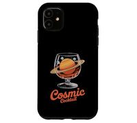Cosmic Cocktail Saturn Planet Glass Fun Case for iPhone 11