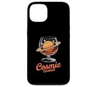Cosmic Cocktail Saturn Planet Glass Fun Case for iPhone 13