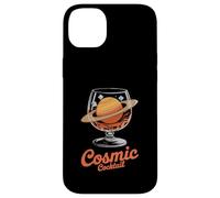 Cosmic Cocktail Saturn Planet Glass Fun Case for iPhone 14 Plus