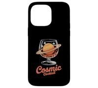 Cosmic Cocktail Saturn Planet Glass Fun Case for iPhone 14 Pro Max