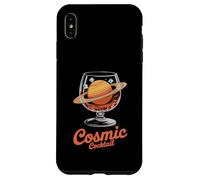 Cosmic Cocktail Saturn Planet Glass Fun Case for iPhone XS Max