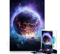Cosmic Collapse 1000 Piece Jigsaws for Teenagers Logic Boost, Thick Material, Home Fun, Perfect Decor (38x26cm)
