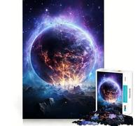 Cosmic Collapse 1000 Piece Puzzle For Teenagers DIY Fun, Pastime Game, Pattern Build, Classic Xmas Gift (38x52cm)