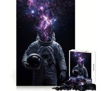 Cosmic Consciousness︰ The Mind of An Astronaut for Adults 1000 Piece Jigsaw Puzzle Logic Skill, DownTime Game, Family Bond, Wall Art (50x75cm)