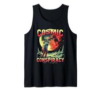 Cosmic Conspiracy Vintage Space Tank Top