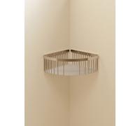 Cosmic Corner Shower Caddy, Shower Basket, 20Cm, Chrome, Wall Mounted, Screws Included, Architect Collection