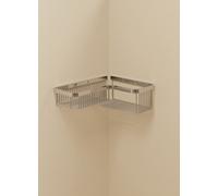Cosmic Corner Shower Caddy, Shower Basket, 26Cm, Chrome, Wall Mounted, Screws Included, Architect Collection