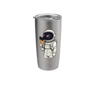 Cosmic Crepe Spaceman Galaxy Astro Lover Stainless Steel Insulated Tumbler