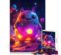 Cosmic Cute Creature Jigsaw Puzzles1000 Pieces Sharp Mind, Accurate Cut, Family Activity, (38x52cm)