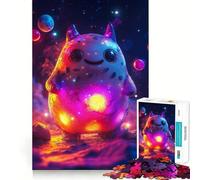 Cosmic Cute Creature Puzzles for Teenagers 1000 Pieces Strong Memory, Firm Joint, Joyful Challenge, Wall Art (50x75cm)