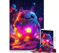 Cosmic Cute Creature Puzzles for Teenagers 1000 Pieces Strong Memory, Firm Joint, Joyful Challenge, Wall Art (50x75cm)