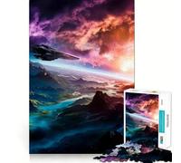 Cosmic Dawn Jigsaw Puzzle 1000 Piece for Teenagers Sharp Logic, Indoor Fun, Family Pastime, Perfect Art (38x52cm)