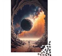 Cosmic Desert Landscape Puzzles 1000 Piece for Adults Game for The Whole 52x38cm/1000pcs