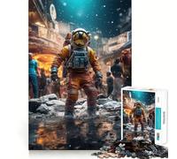 Cosmic Desolation for Adults 1000 Piece Jigsaw Puzzle Brain Power, Tight Edge, Fun Challenge, Night Game (50x75cm)
