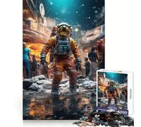 Cosmic Desolation for Adults 1000 Piece Jigsaw Puzzle Brain Power, Tight Edge, Fun Challenge, Night Game (50x75cm)