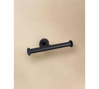 Cosmic Double Paper Holder Without Cover Matt Black Architect Sp