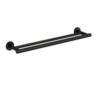 Cosmic Double Towel Rack Matt Black Architect Sp (60Cm)