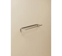 Cosmic Double Towel Rail 50Cm, Chrome, Hidden Fixings, Anti-Corrosion, 5Kg Resistance, Micra Collection