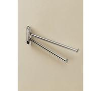 Cosmic Double Towel Rail, Chrome, Micra Collection