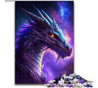 Cosmic Dragon 1000 Piece Jigsaw Puzzles for Adults & Teens, Relax Games Is Ideal As A Gift for The Whole Family (26x38cm)