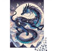 Cosmic Dragon Puzzles 1000 Pieces Puzzles for Teenagers Jigsaw Puzzles for Adults Educational Game Challenge Toy 1000pcs (75x50cm)