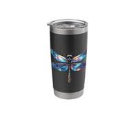 Cosmic Dragonfly Galaxy Astronomy Apparel Stainless Steel Insulated Tumbler