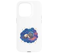 Cosmic Dreaming Cat Sleep Voyage Case for iPhone 15 Pro