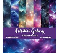 Cosmic Dreams Galaxy Scrapbook Collection: Mystical Starry Sky & Deep Space Pattern Papers | 8.5 × 8.5 Inch Square Scrapbook Pad | Premium Matte ... & DIY Projects (Nature Scrapbook paper)