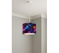 Cosmic Dreamscape Glow lightshade - 20 x 18.5cm Ceiling Drum Shade | 8DB895