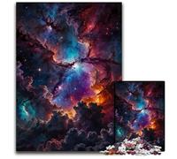 Cosmic Dreamscape1000 Pieces Puzzle Gifts Wooden Jigsaw Puzzles Interactive Family Game DIY Home Decor Brain Teaser Gift 1000 PCS(75x50cm)