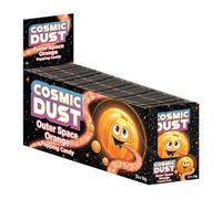 Cosmic Dust Outer Space Orange Popping Candy - 32 Packets of 10g Display Box - Fun and Exciting Popping Sensation - Great for Parties