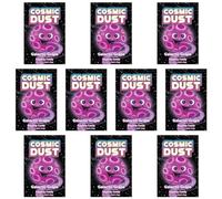 Cosmic Dust Popping Candy Galactic Grape Flavour - 10 Packets of 10g - Fun and Exciting Popping Sensation - Great for Parties