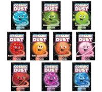 Cosmic Dust Popping Candy Mixed Flavours - 10 Packets of 10g - Fun and Exciting Popping Sensation - Great for Parties