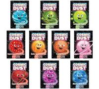 Cosmic Dust Popping Candy Random Mixed Flavours 10g - Fun & Exciting Popping Sensation, Great for Parties (10)