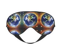 Cosmic Earth Soft Eye Mask. Unisex, Comfortable and Breathable, Suitable for Daily Rest. Helps You Quickly Enter Deep Sleep.