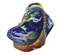 Cosmic Earth Versatile full-print Stroller Chair Cover/Nursing Cover, specially designed for your baby