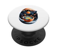 Cosmic Egg Solar System Planets Orbit Space Surreal PopSockets Adhesive PopGrip