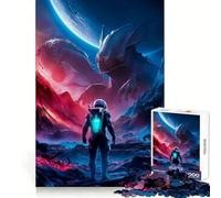 Cosmic Encounter Adults 1000 Piece Jigsaw Puzzle Decompress Game, Bright Hue, Playful Challenge, Night Fun (38x26cm)