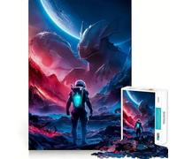 Cosmic Encounter Jigsaw Puzzles for Adults1000 Pieces Focus Boost, Bright Print, Family Fun, Wall Accent (38x52cm)