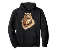 Cosmic Energy Owl Manifesting Dreams Pullover Hoodie
